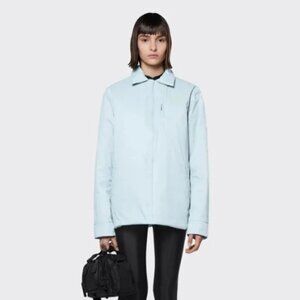 Rains Fuse Over Shirt in the color Sky New with tags